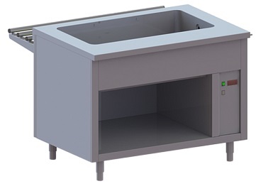 Мармит для вторых блюд Apach Chef Line LDW820O