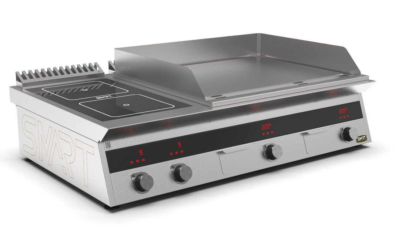 Плита индукционная комбинированная Smart Induction K76-5KPPN