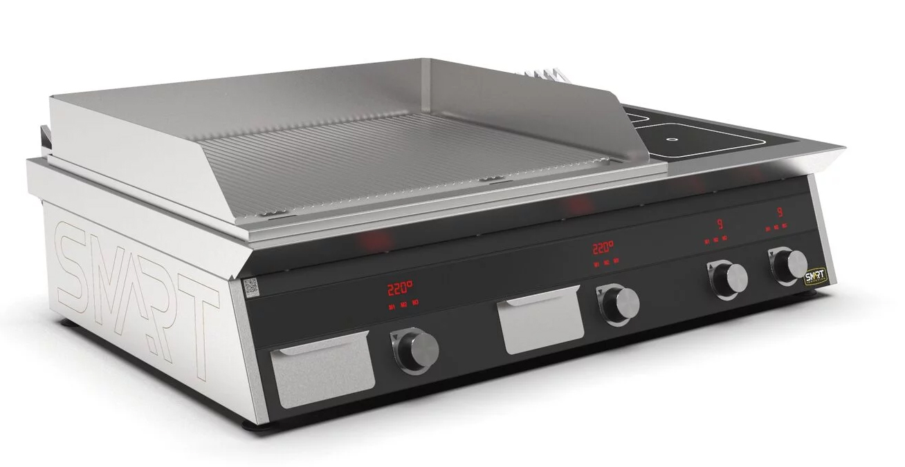 Плита индукционная комбинированная Smart Induction K76-3RRKB