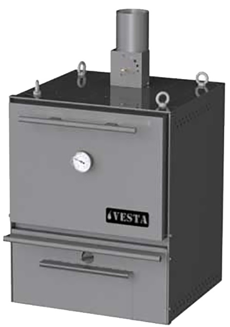 Печь на твердом топливе (хоспер) Vesta 25 N