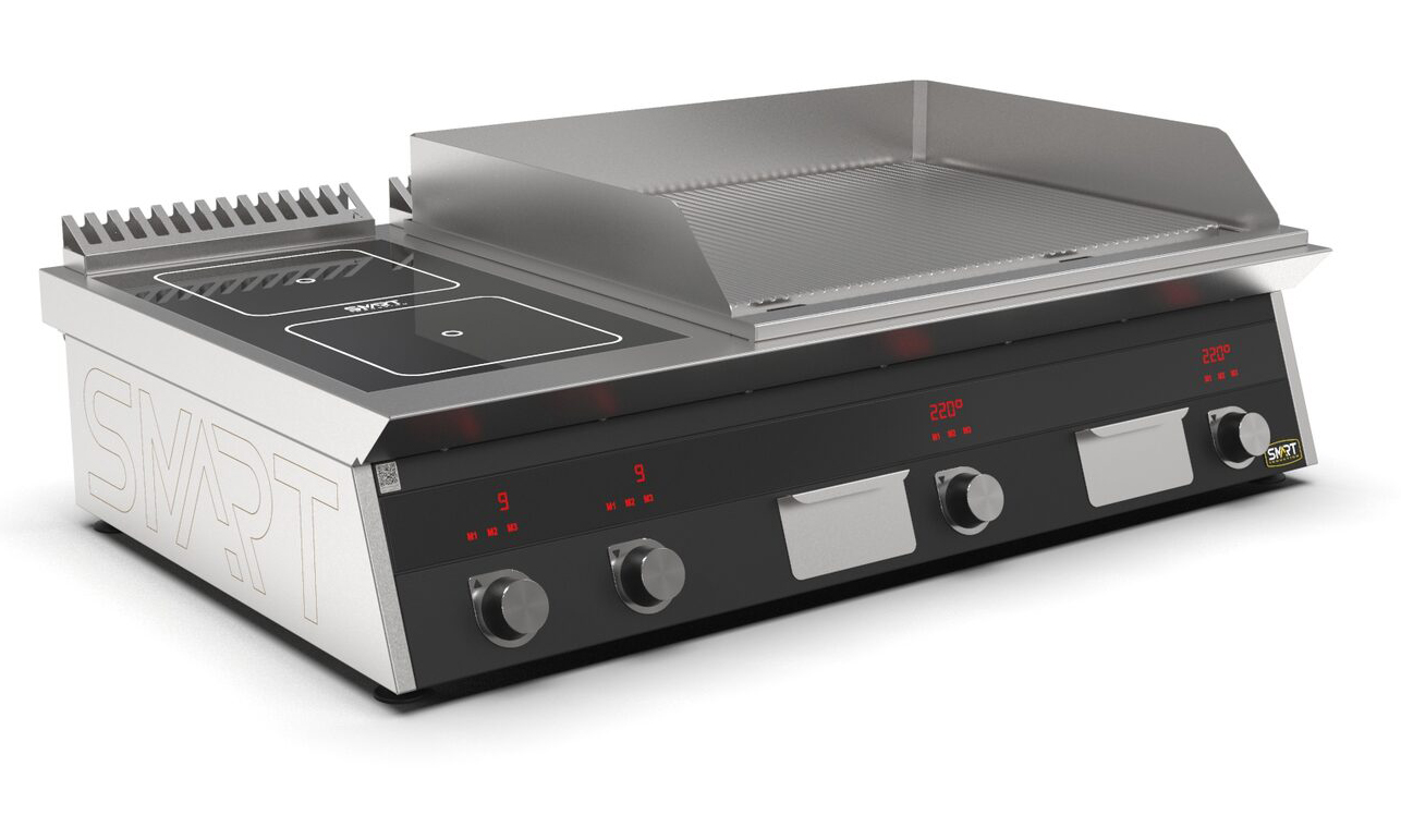 Плита индукционная комбинированная Smart Induction K76-5KRRB