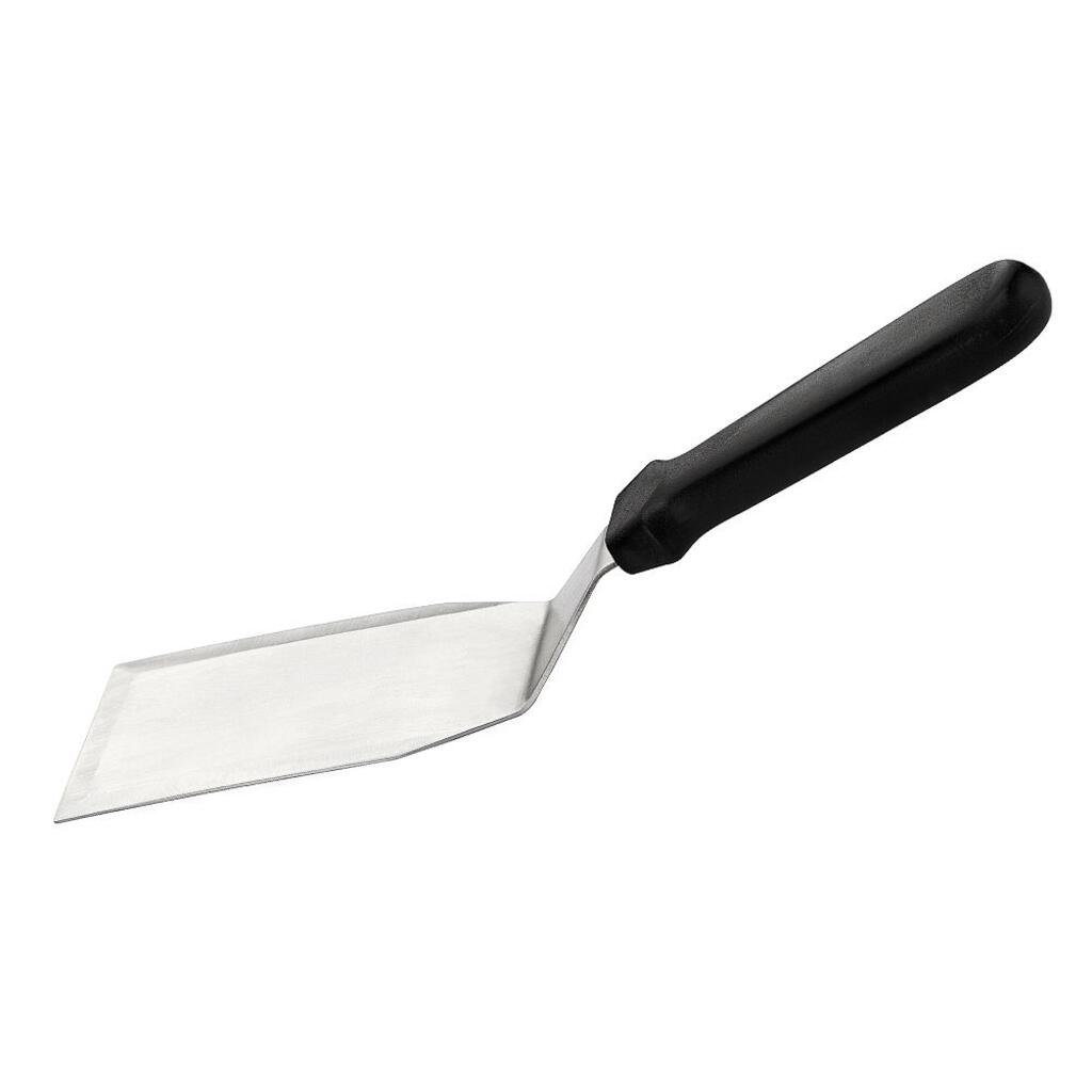 Лопатка P.L. Proff Cuisine 13*8 см острые края нерж. с пласт. ручкой