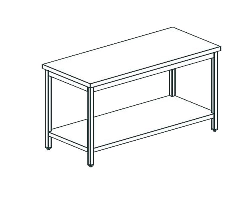 СТОЛ ПРОИЗВОДСТВЕННЫЙ APACH CHEF LINE LWT816SH