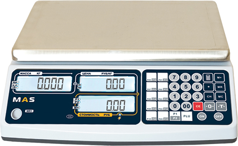 Весы торговые без стойки Mas MR1-06
