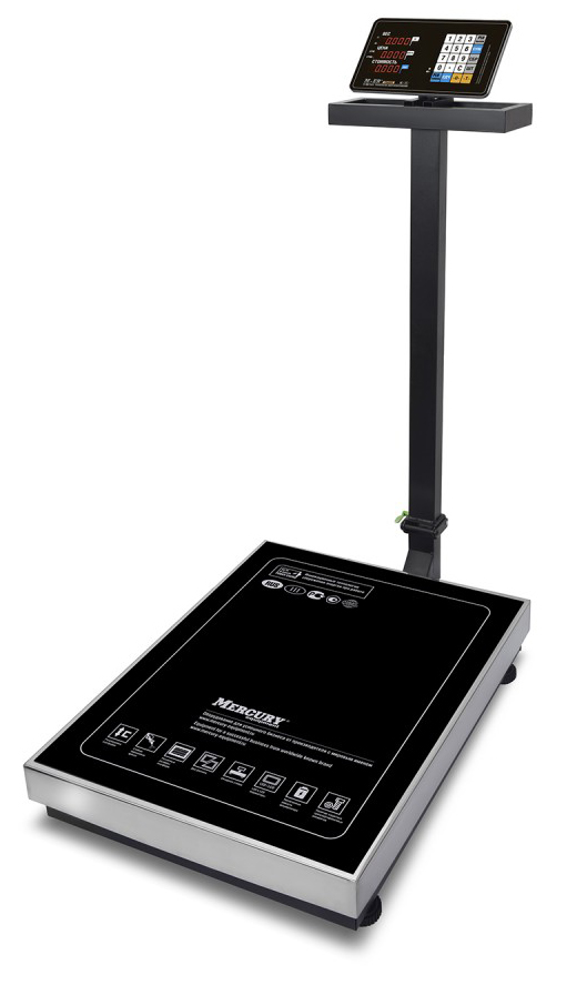 Весы торговые Mertech 333 ACLP-600.200 TRADER с расч. стоимости LED