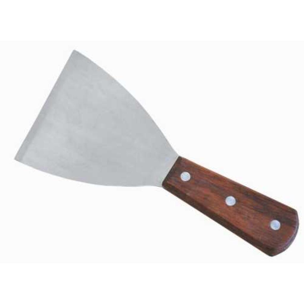 Лопатка шпатель P.L. Proff Cuisine 11 см нерж. с дерев. ручкой