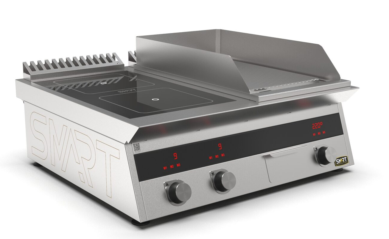 Плита индукционная комбинированная Smart Induction K94-35KRN