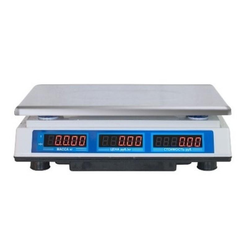 Весы товарные Форт 918 (15; 2) LED Оптима (платформа  230х330мм без стойки)