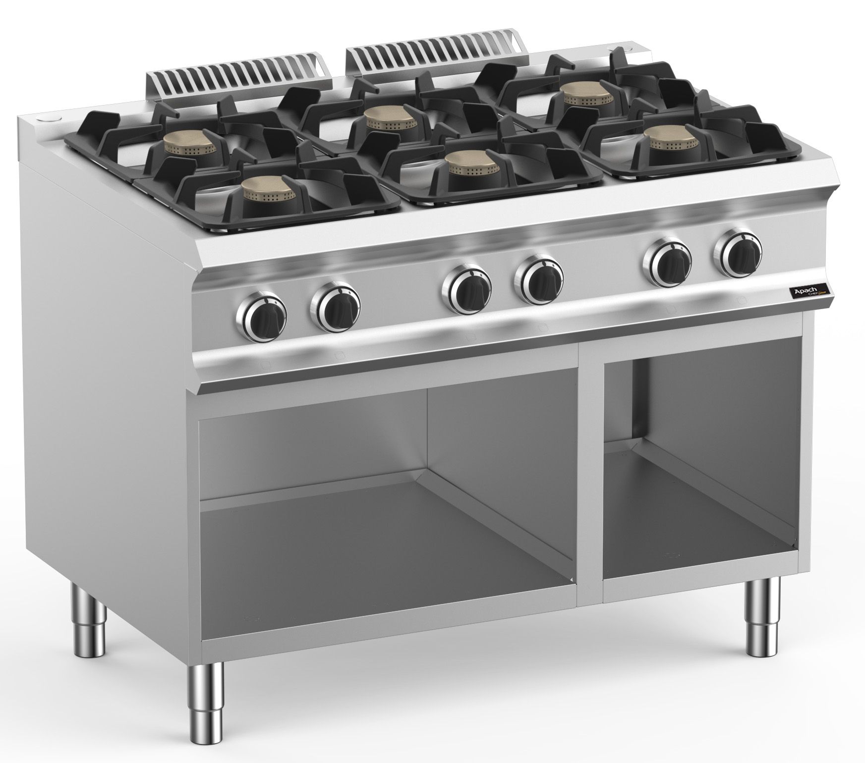 ПЛИТА ГАЗОВАЯ 6 КОНФОРОЧН. 700 СЕРИИ APACH CHEF LINE GLRRG117OSP