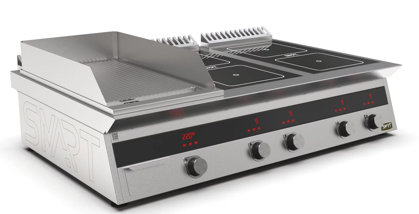 Плита индукционная комбинированная Smart Induction K76-35RKN