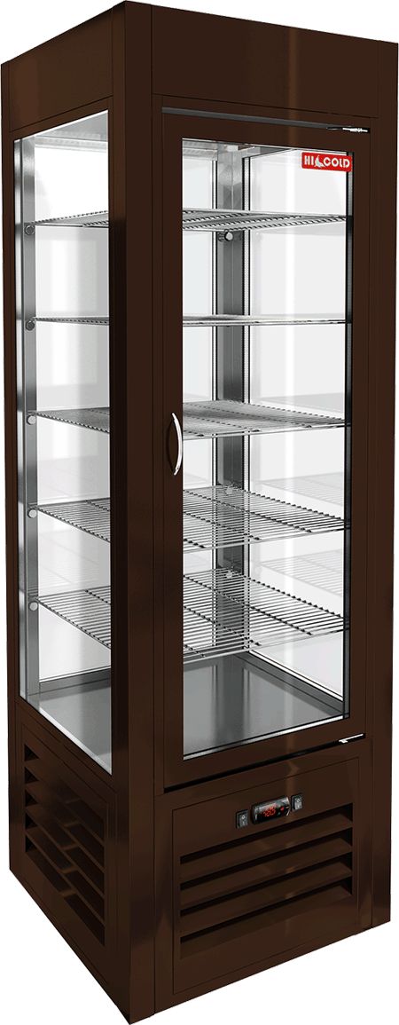 ВИТРИНА КОНДИТ/ВЕРТИКАЛЬНАЯ HICOLD VRC 350 SH BROWN
