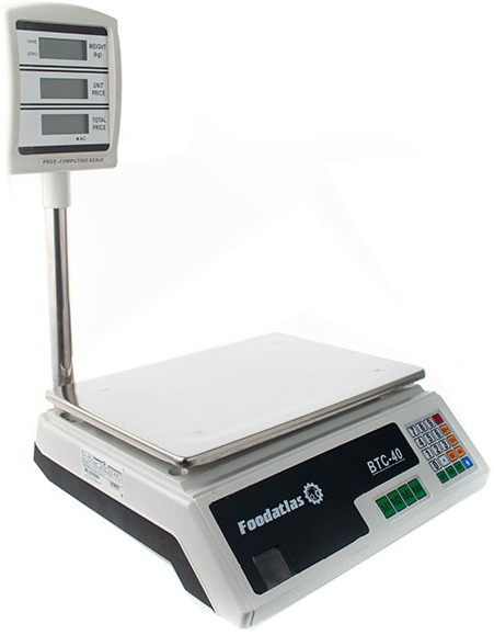 Весы торговые Foodatlas ВТС-40