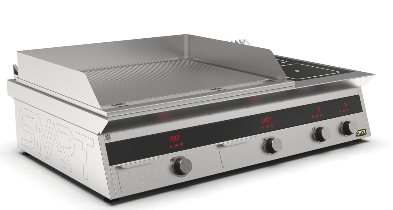 Плита индукционная комбинированная Smart Induction K96-3RRKN