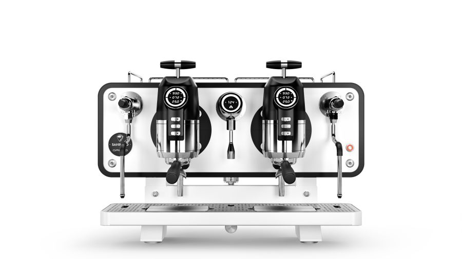 Кофемашина Sanremo Opera 2 высокие гр. белая
