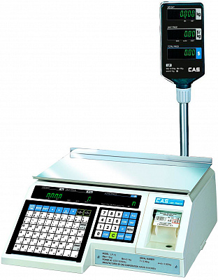 Весы торговые с печатью этикеток Cas LP-15R (v.1.6.)