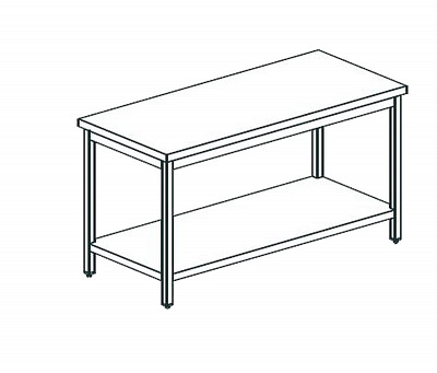 СТОЛ ПРОИЗВОДСТВЕННЫЙ APACH CHEF LINE LWT613SH