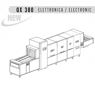 МАШИНА ПОСУДОМОЕЧНАЯ DIHR QX OPTIMA 380+DDE+HRF20+NZ6+DRF69/2 ЧАСТИ