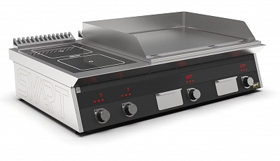 Плита индукционная комбинированная Smart Induction K96-3KPPB