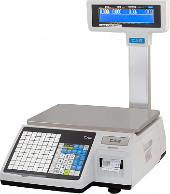 Весы торговые с печатью этикеток Cas CL3000-30P TCP-IP