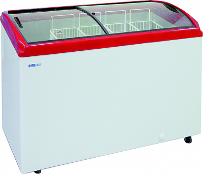 Морозильный ларь Italfrost CF300C красный (без корзин)