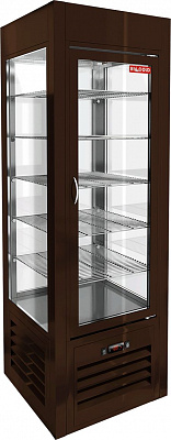 ВИТРИНА КОНДИТ/ВЕРТИКАЛЬНАЯ HICOLD VRC 350 SH BROWN