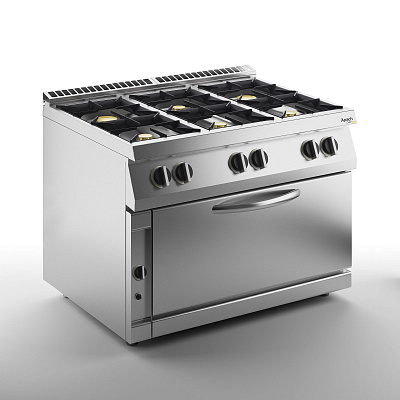 ПЛИТА ГАЗОВАЯ 6 КОНФОРОЧН. 700 СЕРИИ APACH CHEF LINE SLRRG127FG