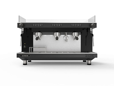 Кофемашина Sanremo Zoe SED (автомат) 3 высокие гр. чёрная