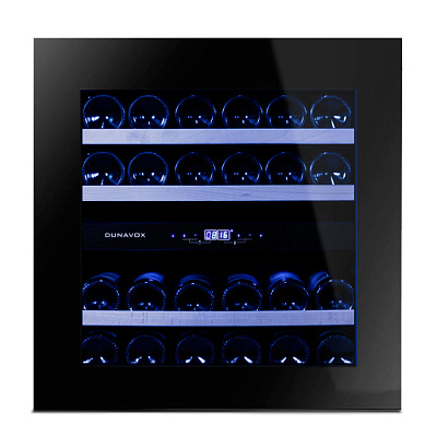 Двухзонный винный шкаф Dunavox  DAB-25.62DB.TO
