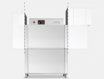 МАШИНА ПОСУДОМОЕЧНАЯ DIHR RX 101 E SX+DDE+SC5