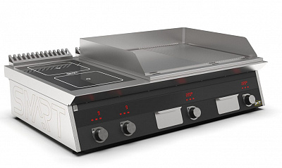 Плита индукционная комбинированная Smart Induction K76-5KPRB