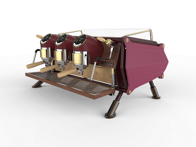 Кофемашина Sanremo Café Racer Custom Renegade 2 гр. розовая