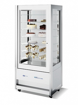 ВИТРИНА КОНДИТЕРСКАЯ ISA CRISTAL TOWER PASTRY 93 H206 RV TN WHITE