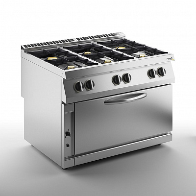 ПЛИТА ГАЗОВАЯ 6 КОНФОРОЧН. 900 СЕРИИ APACH CHEF LINE SLRRG129FG