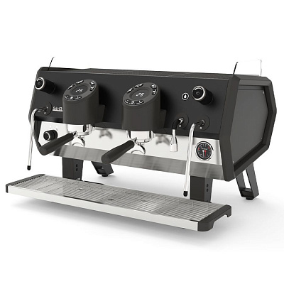 Кофемашина Sanremo D8 2 высокие гр, Cold Touch+Экономайзер, черная