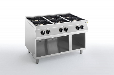 ПЛИТА ГАЗОВАЯ 6 КОНФОРОЧН. 700 СЕРИИ APACH CHEF LINE SLRRG127OS