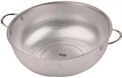 Дуршлаг-миска Luxstahl 255 мм [RGS-3016B]