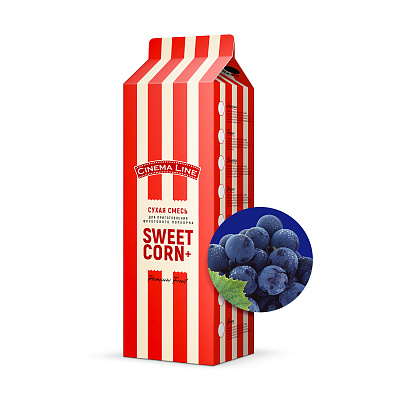 Смесь пищевая "SweetCorn+ Fruit Premium" виноград пачка 0,8 кг