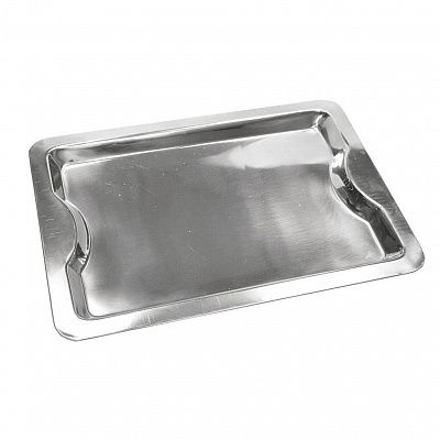 Блюдо прямоугольное (поднос с ручками) P.L. Proff Cuisine 50*28 см нерж.