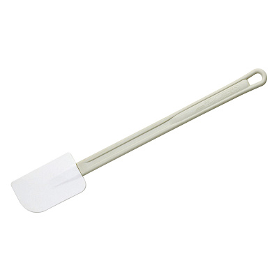 Лопатка силиконовая Paderno 45см, пластиковая ручка, PA+ 12915-45