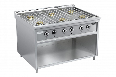 ПЛИТА ГАЗОВАЯ ВУЛКАН-HEIDEBRENNER ПРГ-IIА-6М STANDART серия 900, АРТ.823109