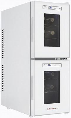 Двухзонный винный шкаф Cellar Private CP012-2W