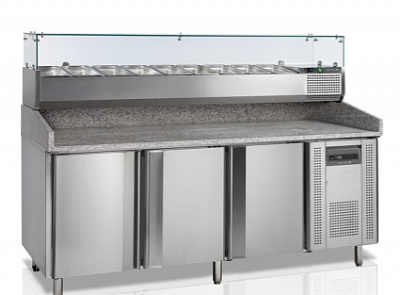 СТОЛ ДЛЯ ПИЦЦЫ TEFCOLD PT1300 + VK38-200