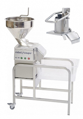 ОВОЩЕРЕЗКА ROBOT COUPE CL55 ДВА БУНКЕРА 3Ф