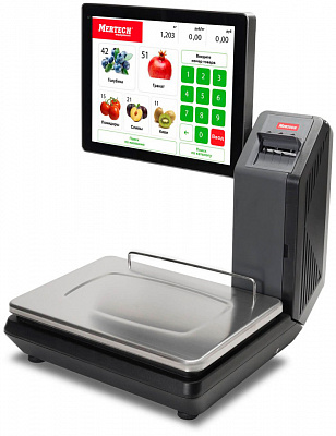 Весы торговые Mertech M-ER 725 PM-32.5 (15", USB, Ethernet, Wi-Fi)